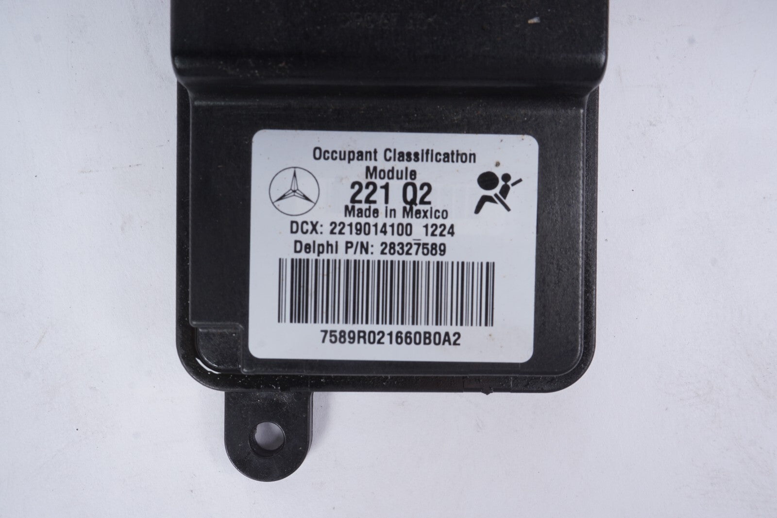 10-13 Mercedes W221 S550 S400 S350 Occupant Seat Module Sensor Front Right OEM