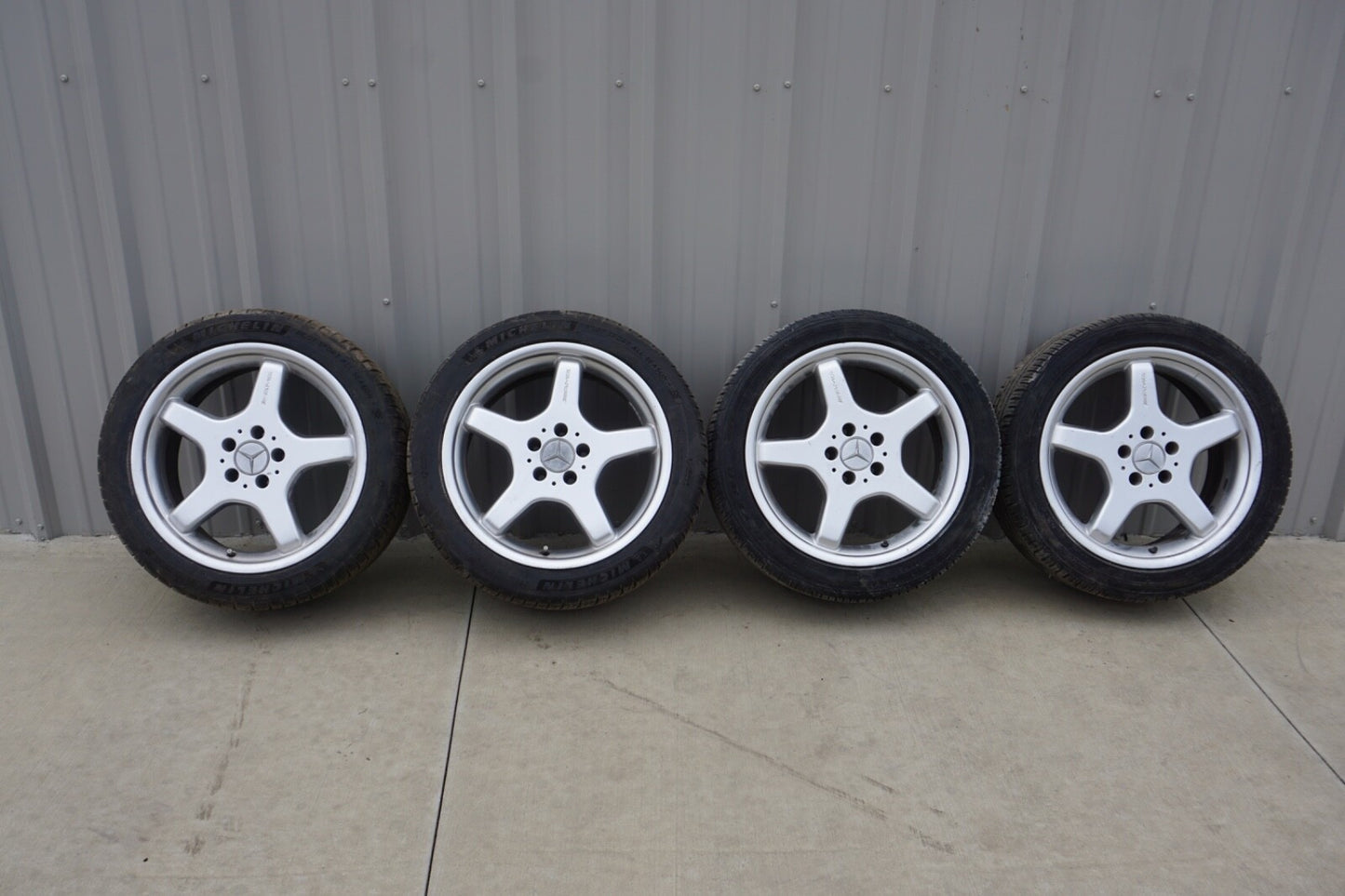 2003-2006 Mercedes-Benz R230 Wheels Rims SL500 AMG SL600 SL55 Staggered OEM 18”