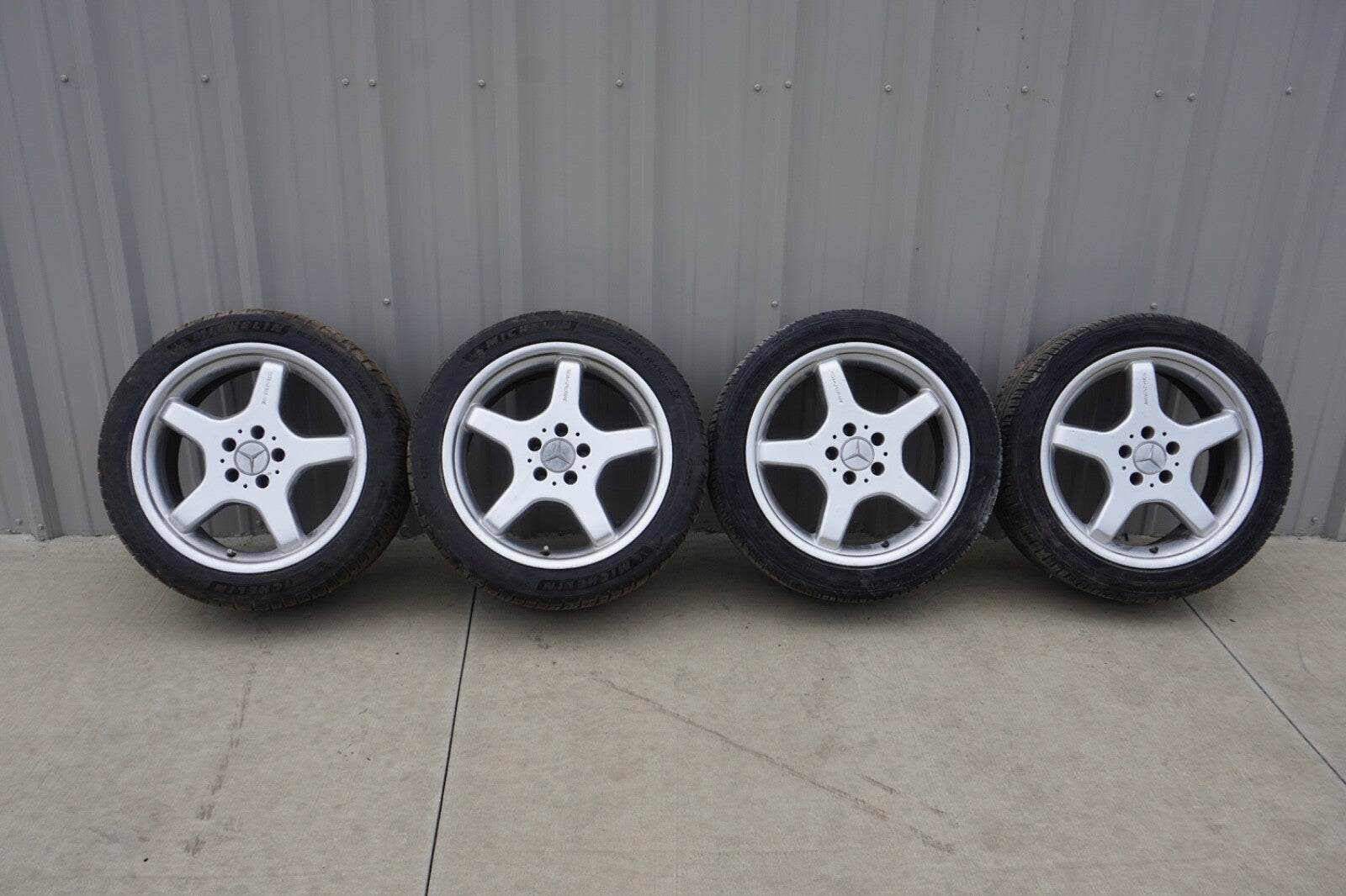 2003-2006 Mercedes-Benz R230 Wheels Rims SL500 AMG SL600 SL55 Staggered OEM 18”