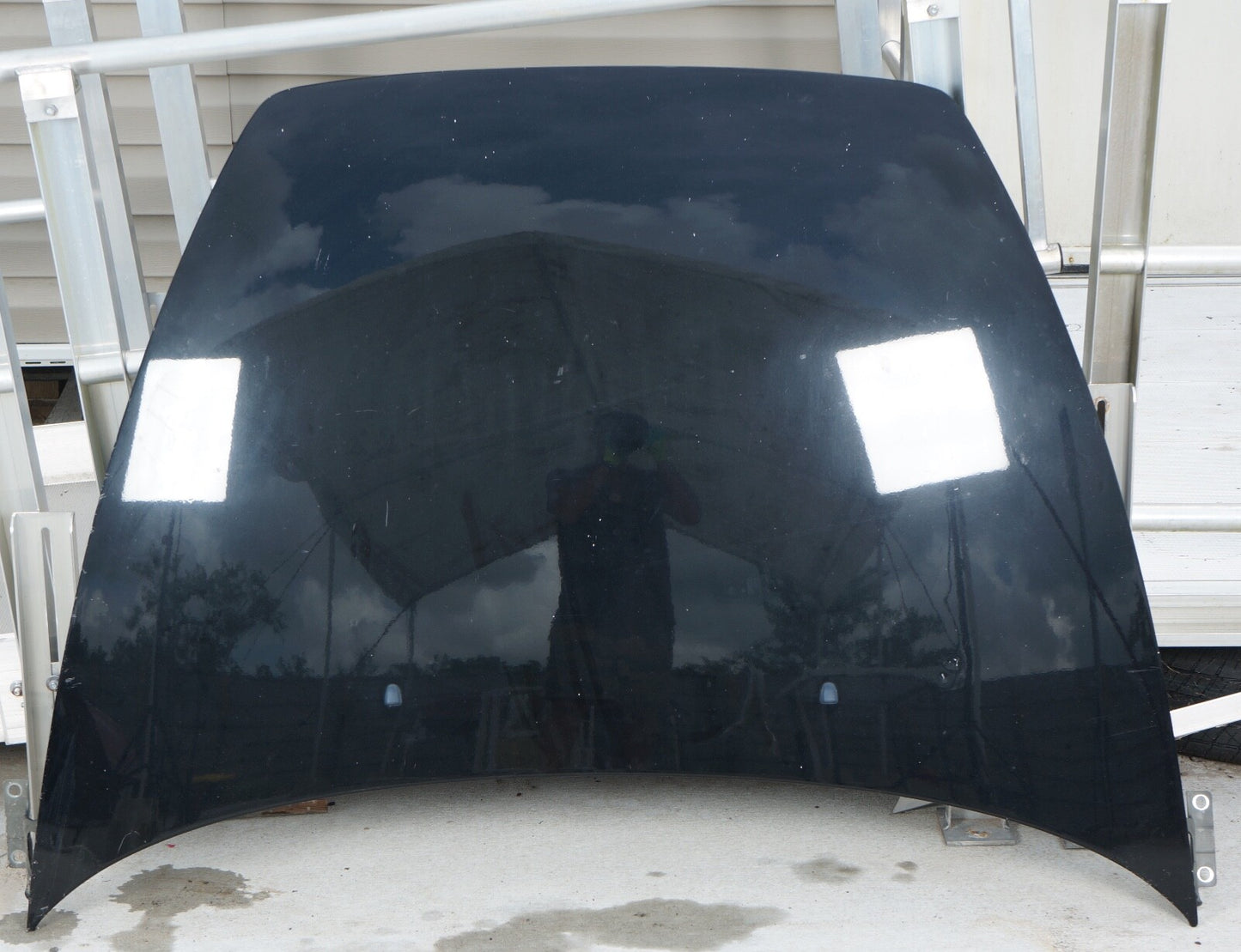 06-13 VOLVO C70 FRONT HOOD BONNET PANEL BLACK ASSEMBLY, OEM