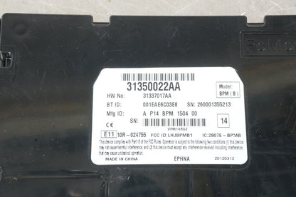 11 12 13 Volvo C70 Telephone Control Module 31350022AA