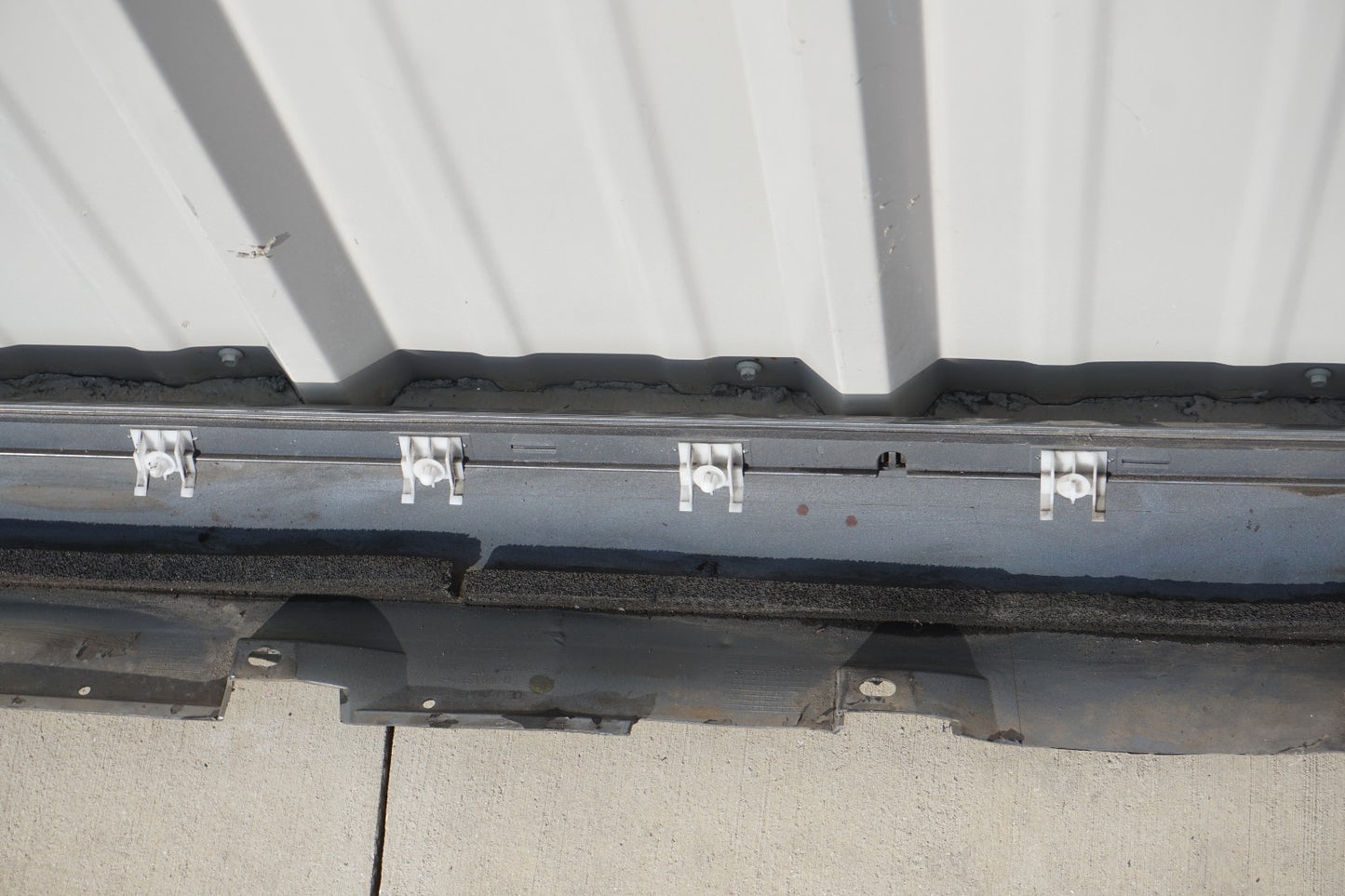 11-14 Audi A8L LONG Right Passenger Side Rocker Panel Skirt Molding Trim OEM