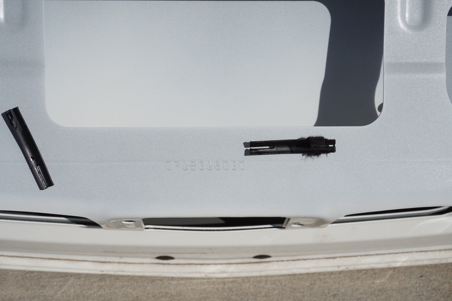 2014-2020 MERCEDES W222 S550 S560 S600 WHITE TRUNK LID  REAR TAILGATE TRUNK LID