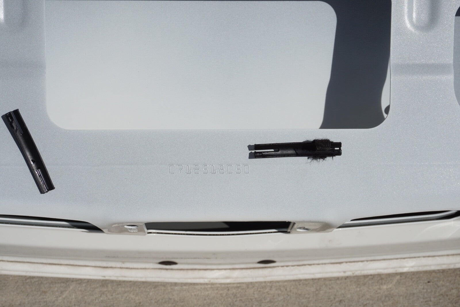 2014-2020 MERCEDES W222 S550 S560 S600 WHITE TRUNK LID  REAR TAILGATE TRUNK LID