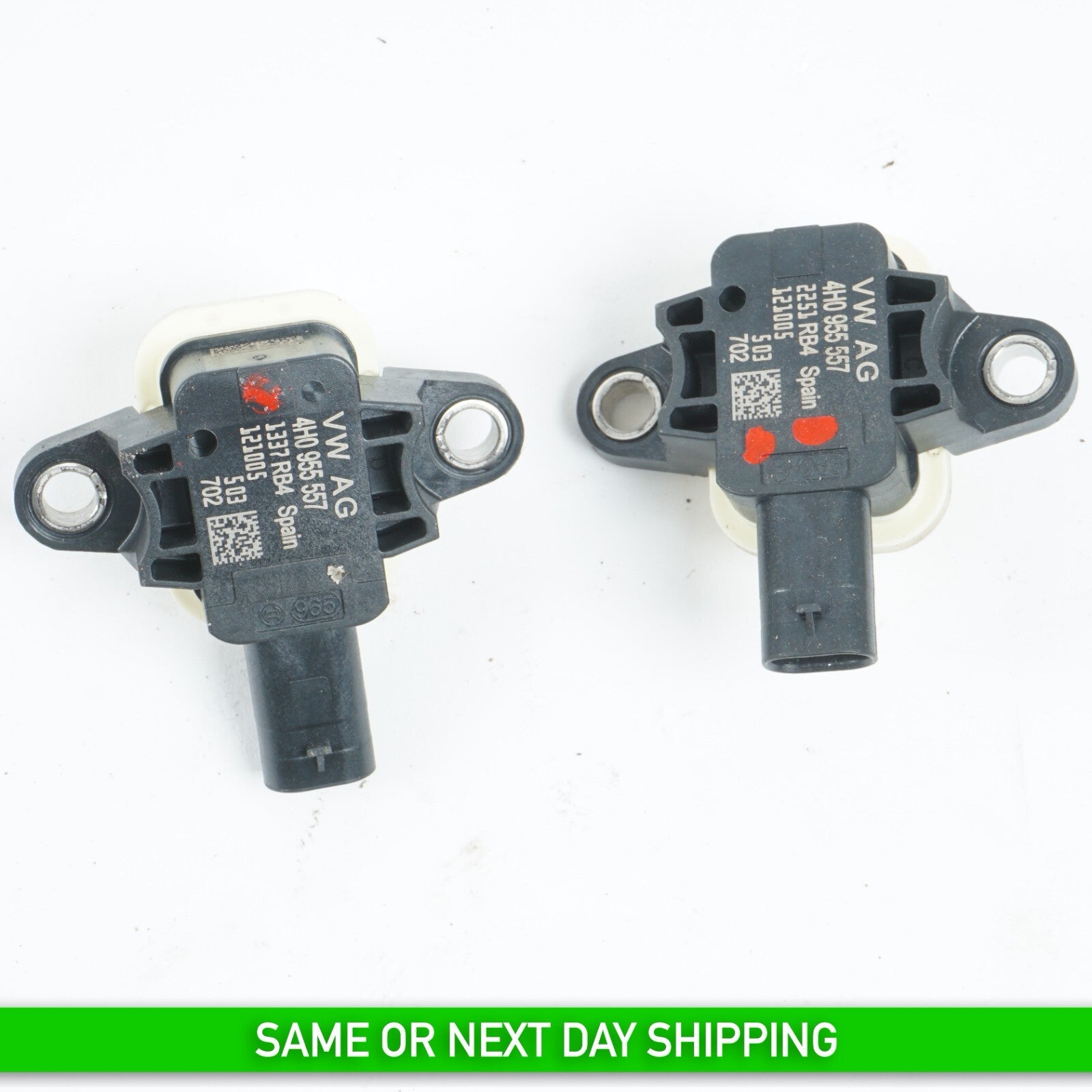 2012 - 2018 AUDI A7 SENSORS 4H0955557 SET OF 2 OEM