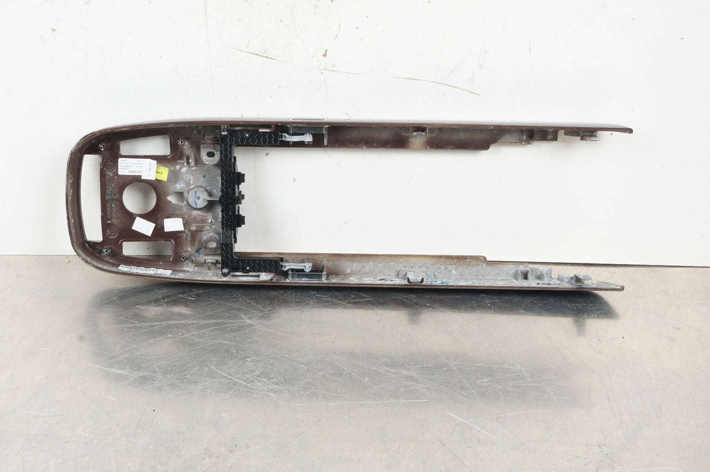 07-09 Mercedes W221 S450 S550 AMG Center Console Trim Bezel Wood 2216800234 OEM