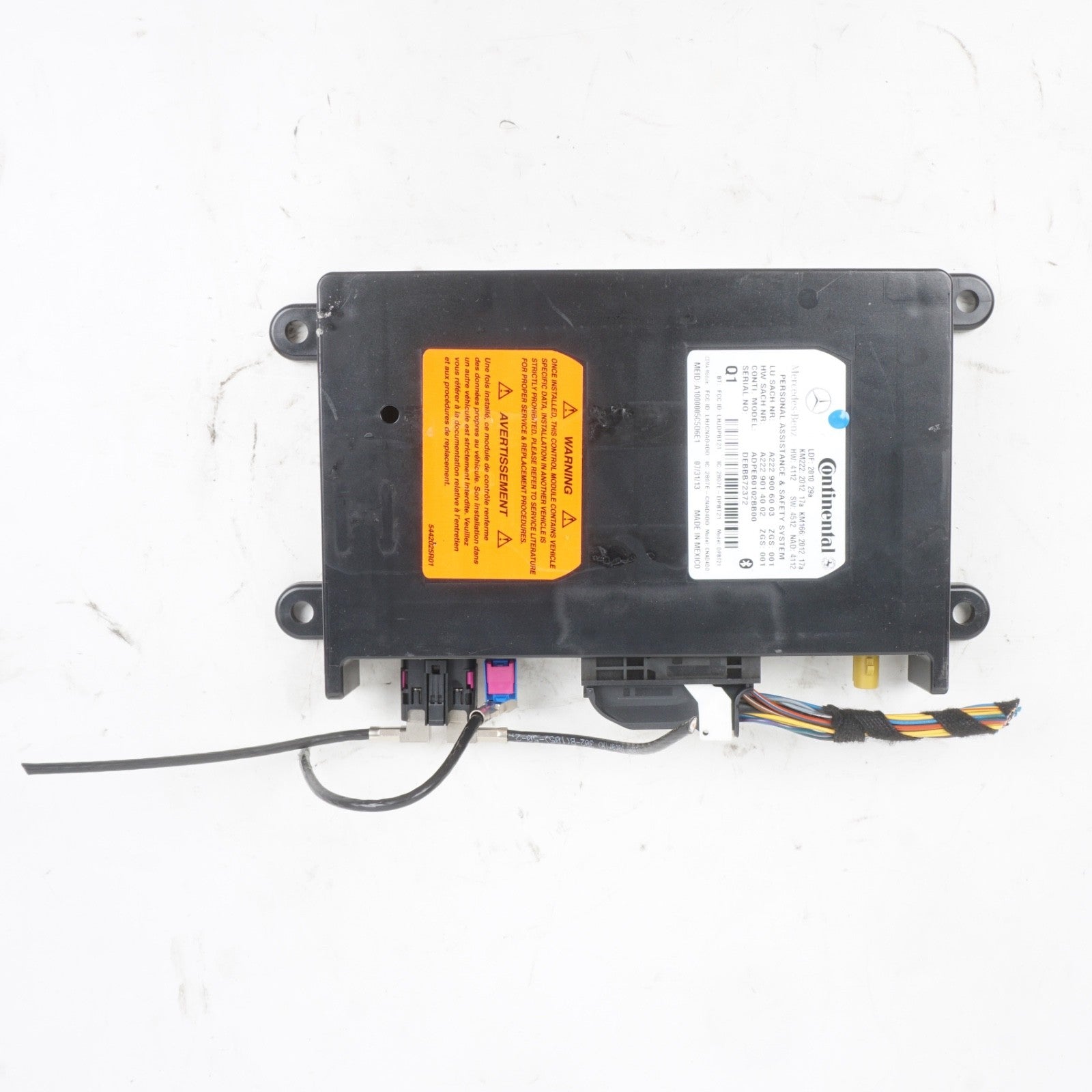 2012 - 2015 Mercedes C250 C300 C350 Communication Control Module OEM