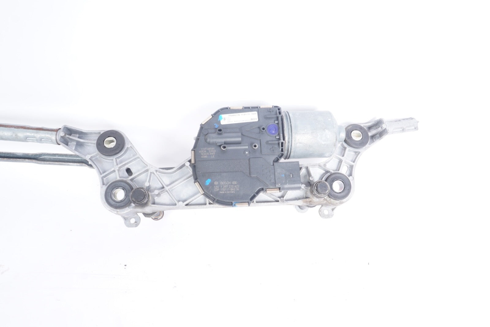 11-18 PORSCHE Cayenne Front Wiper Transmission Linkage W/ Motor OEM