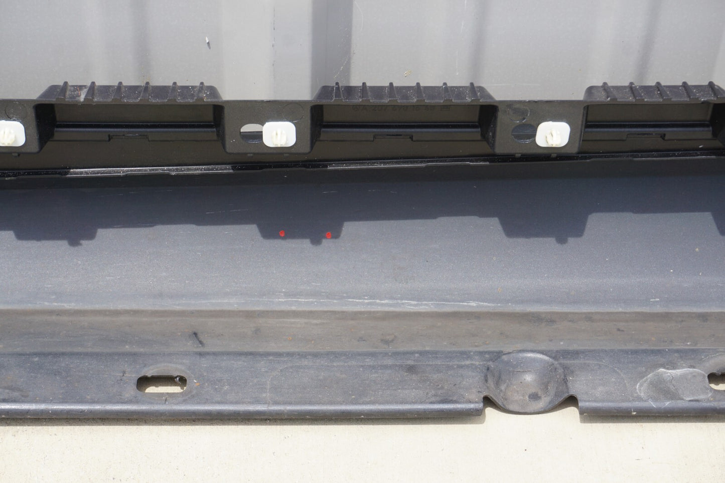 11-17 Mercedes E350 E550 Convertible Right Pass Side Rocker Panel Skirt OEM