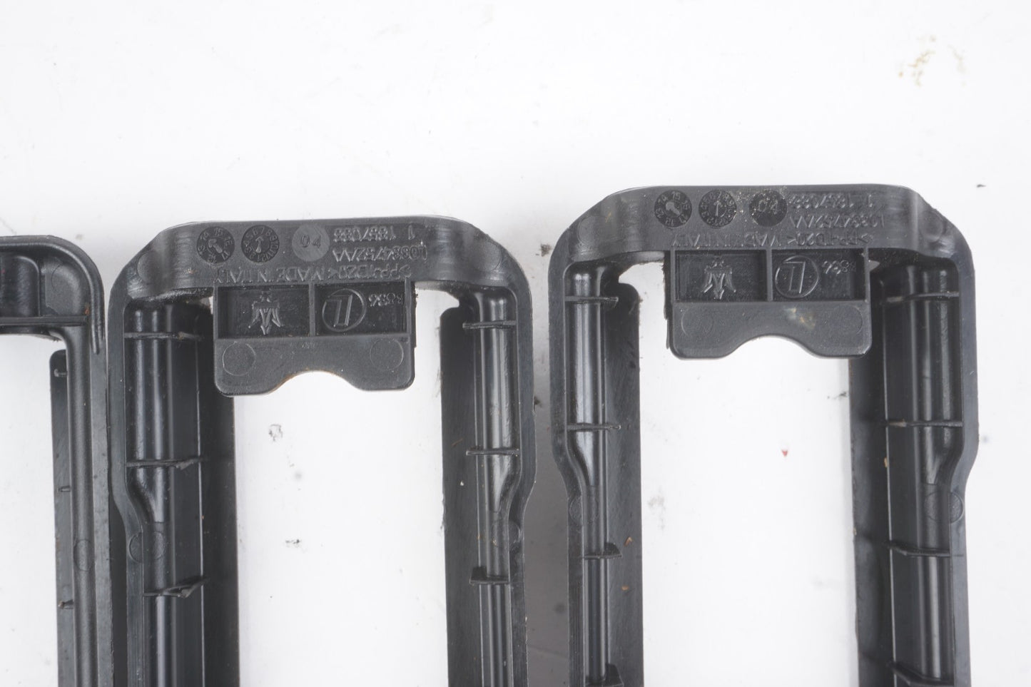 2014-2024 Maserati Ghibli Front Right Pass Seat Track Cover Trim Set Of 3 OEM