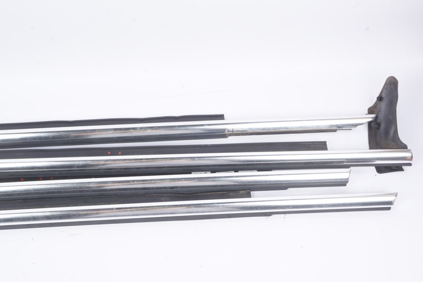 2011-2017 Audi A8L D4 Front Rear Left  Right Door Window Belt Molding Trim  SET