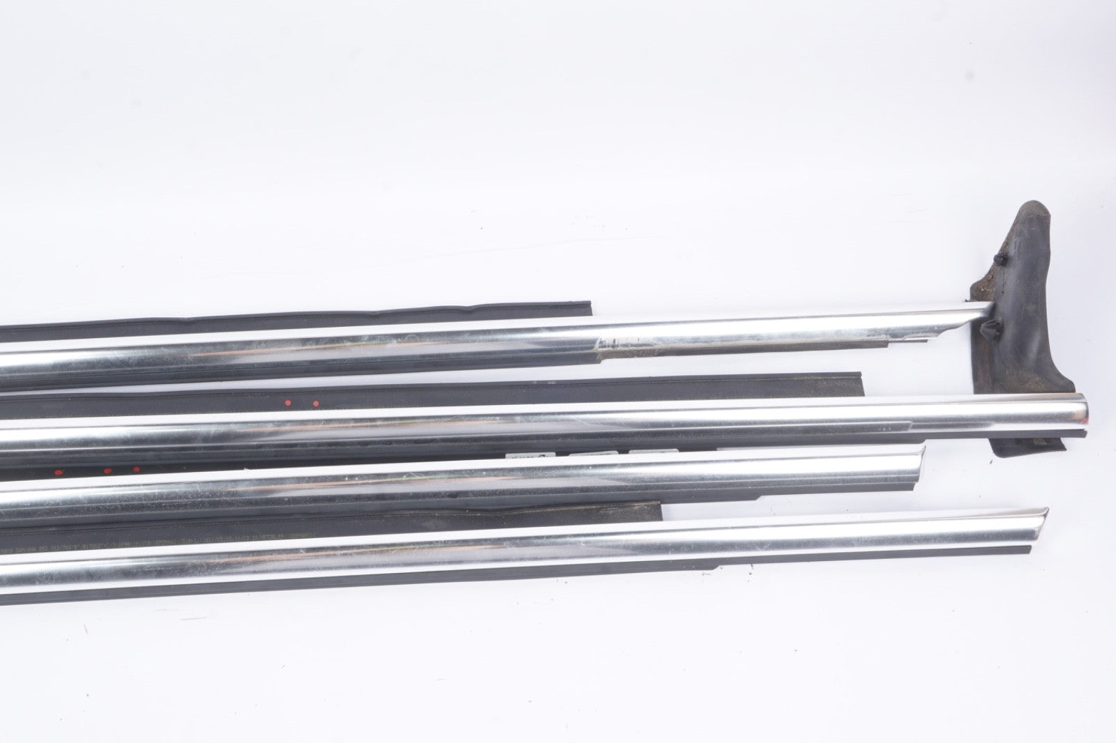 2011-2017 Audi A8L D4 Front Rear Left  Right Door Window Belt Molding Trim  SET