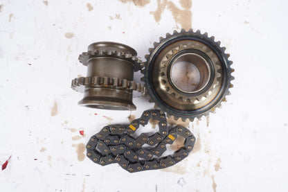 2013-2019 MERCEDES GL450 GLS550 4.6L V8 M278 TIMING GEAR SPROCKET CHAIN