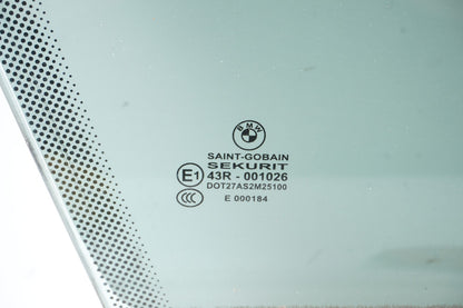 13 - 18 BMW 650I Grand Coupe Front Right Passenger Side Window Glass OEM