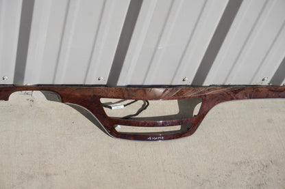 10-13 Mercedes W221 S400 S550 Center Dashboard Dash Trim Molding Wood OEM