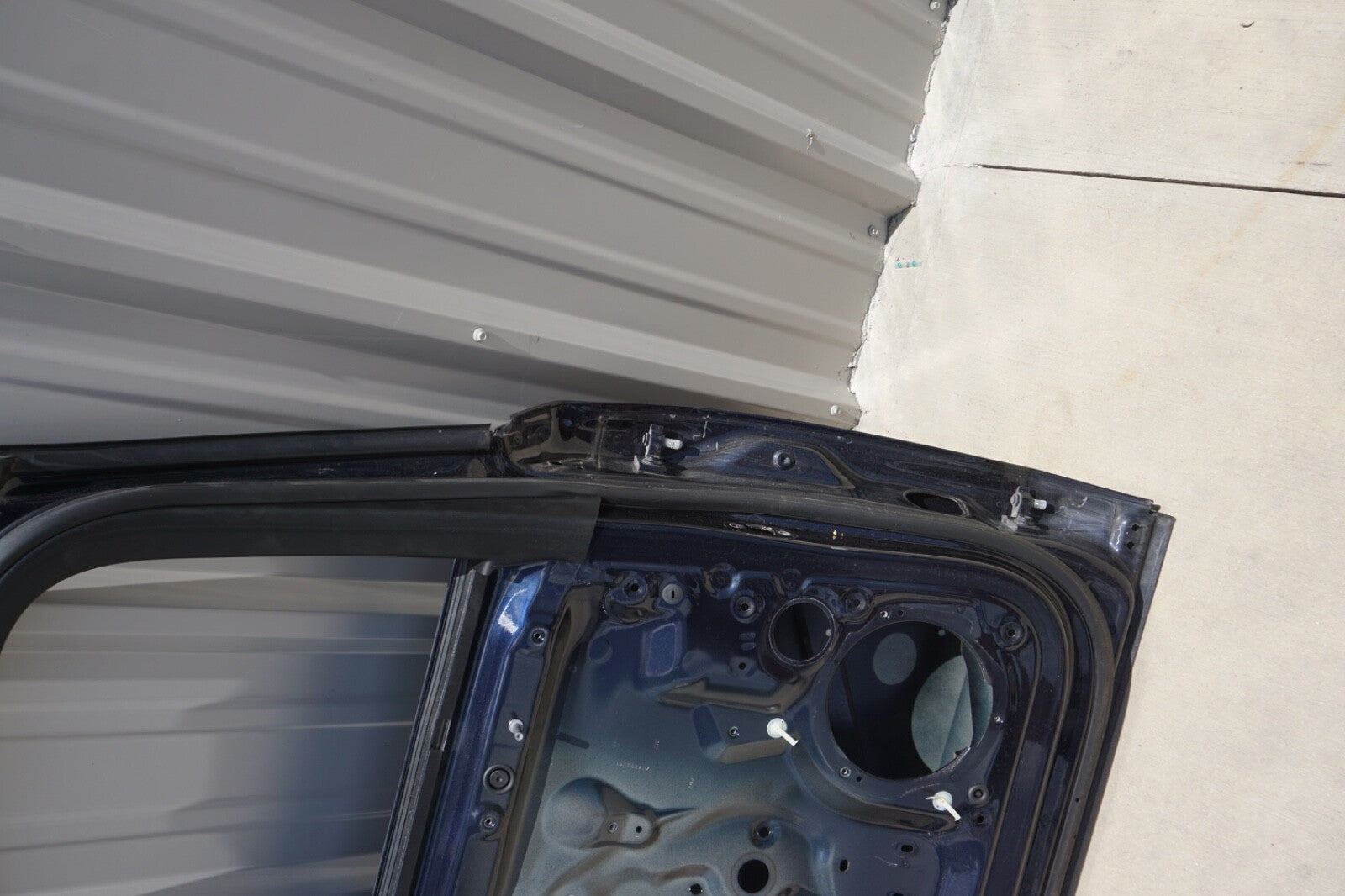 11-18 AUDI A8 S8 LONG REAR LEFT LH DRIVER SIDE DOOR SHELL SKIN PANEL