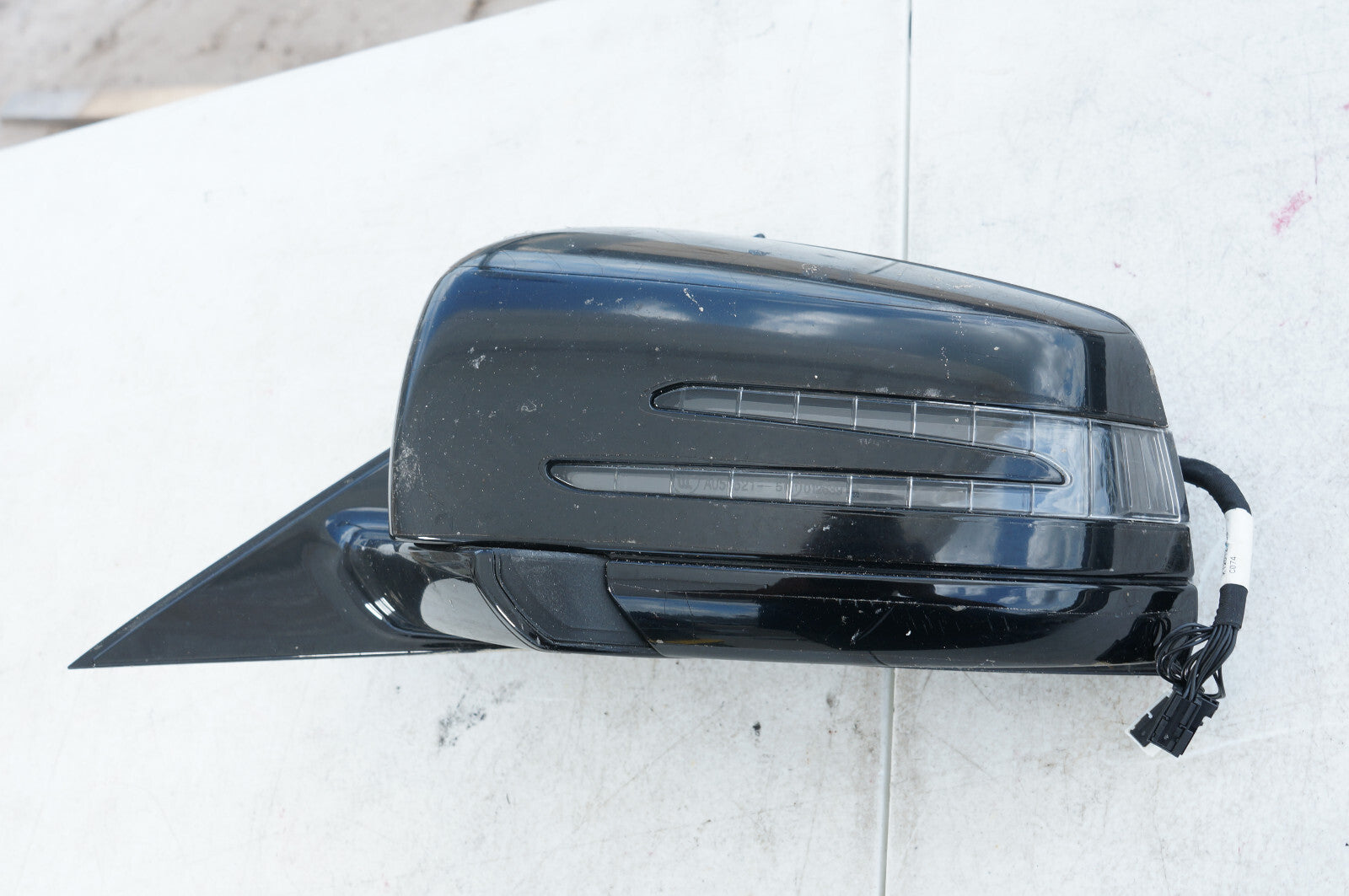 10-13 MERCEDES W221 S400 S550 S600 S63 LEFT DRIVER SIDE VIEW MIRROR OEM