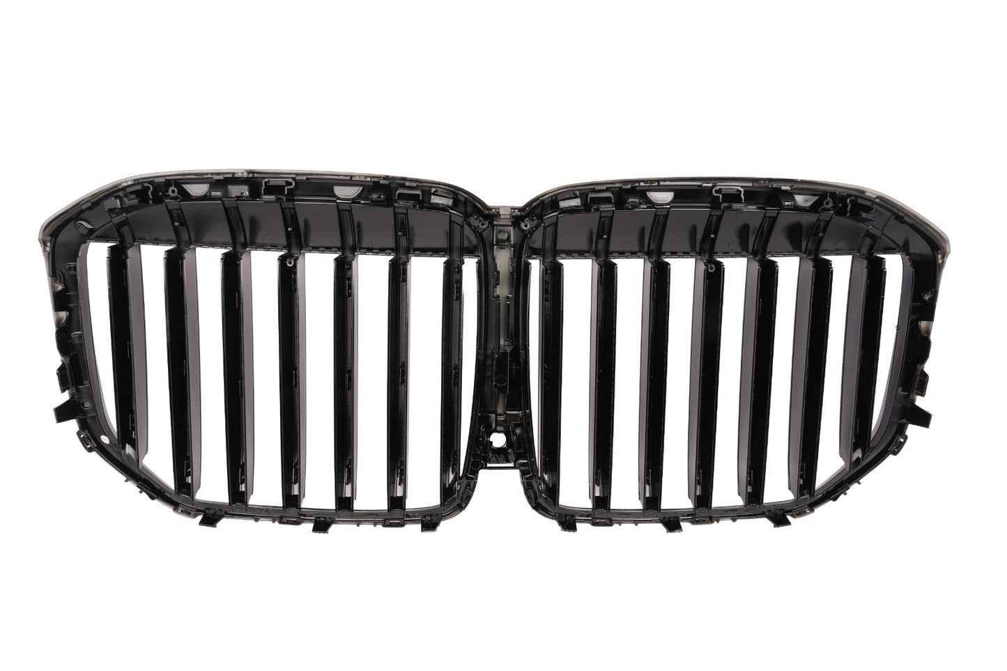 For 2024 BMW G07 X7 xDrive40i M60i Glossy Black Front Kidney Grille Grill