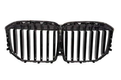 For 2024 BMW G07 X7 xDrive40i M60i Glossy Black Front Kidney Grille Grill