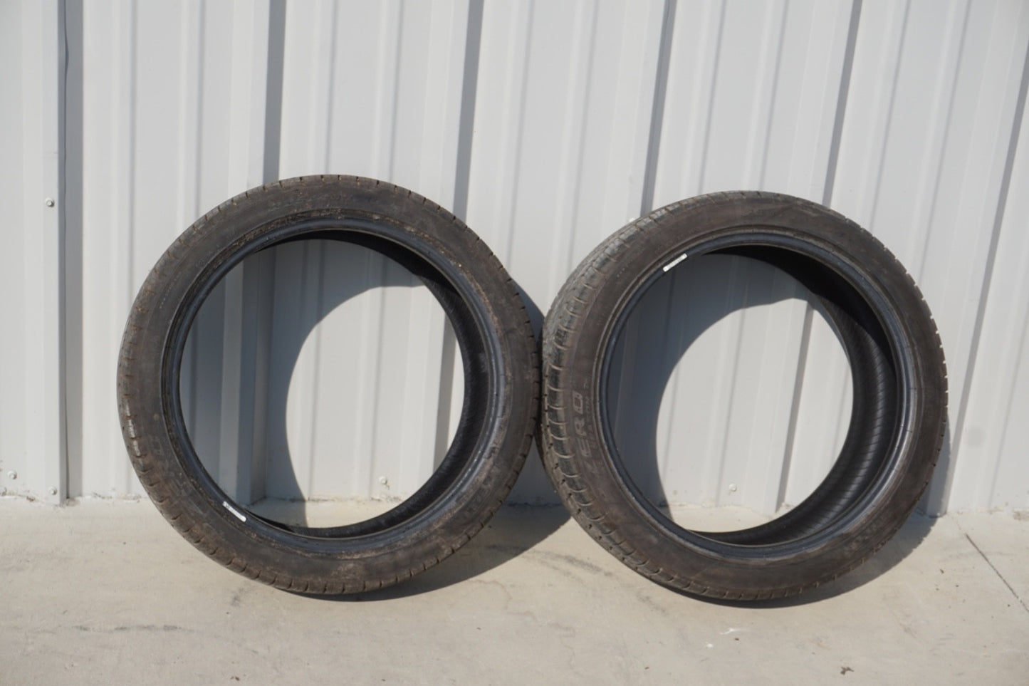 2 X Pirelli Pzero All Season Plus 3 255/35 R18 94Y Tires Tire - USED - GOOD