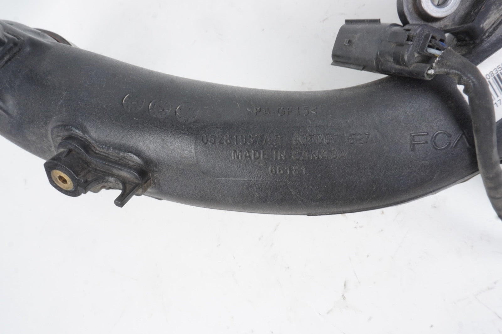 2017 - 2019 ALFA ROMEO STELVIO ENGINE TURBO INTERCOOLER HOSE TUBE PIPE OEM