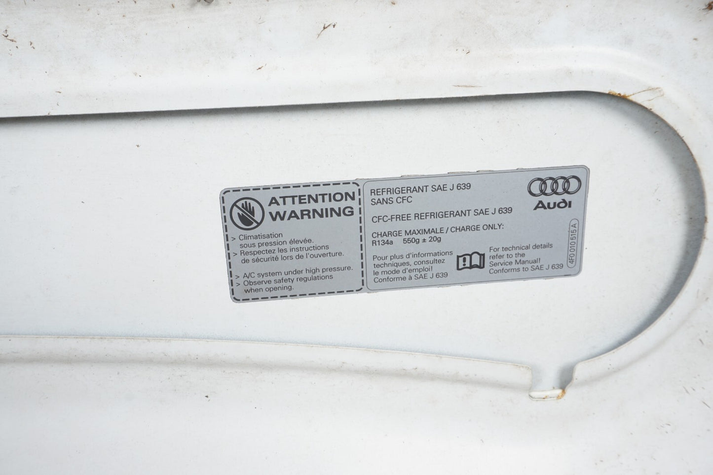 2005 - 2011 Audi A6 Hood Bonnet OEM