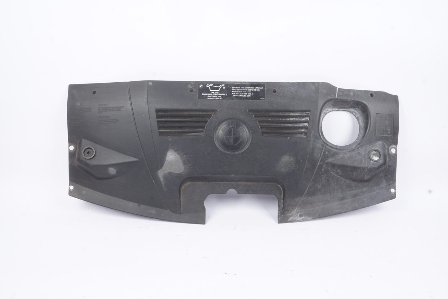 03-08 BMW Z4 E85 E86 Engine Motor Radiator Air Intake Duct Cover 7062811 OEM