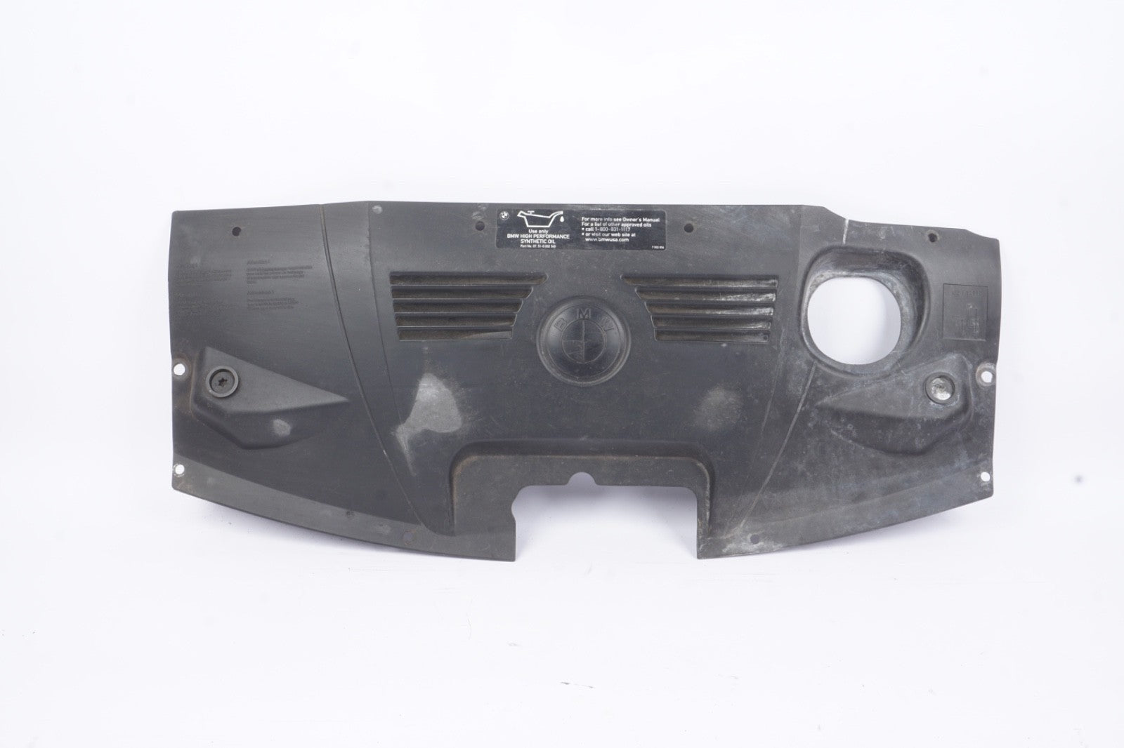 03-08 BMW Z4 E85 E86 Engine Motor Radiator Air Intake Duct Cover 7062811 OEM