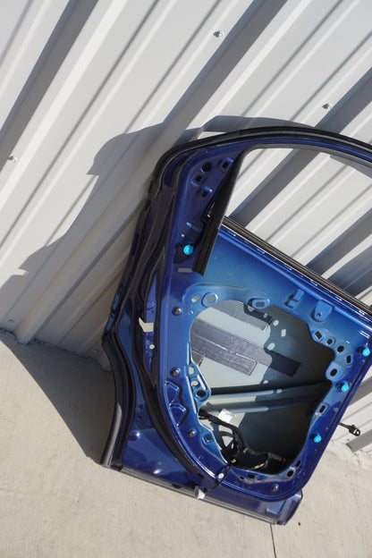 2016 - 2023 Fiat 500X  68329360AA Rear Left Door Shell Blue Color