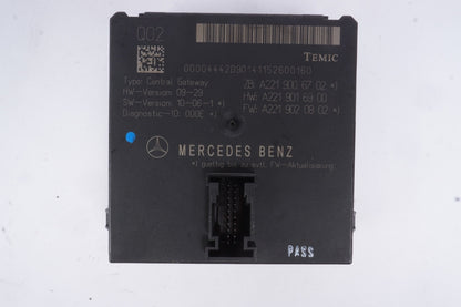 07-14 Mercedes W221 S550 CL550 Central Gateway Control Module 2219006702 OEM