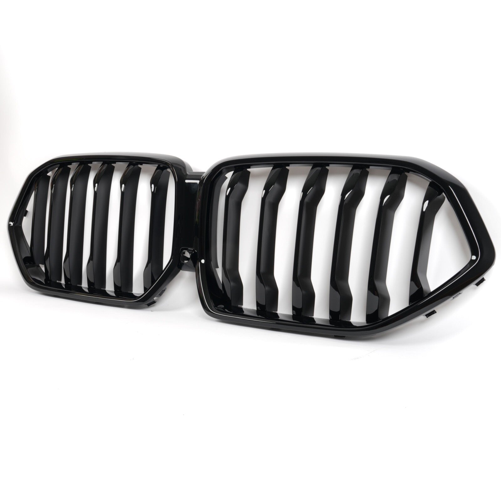 For 2020-2023 BMW X6 G06 Gloss Black Single Slat Front Kidney Grill Grille