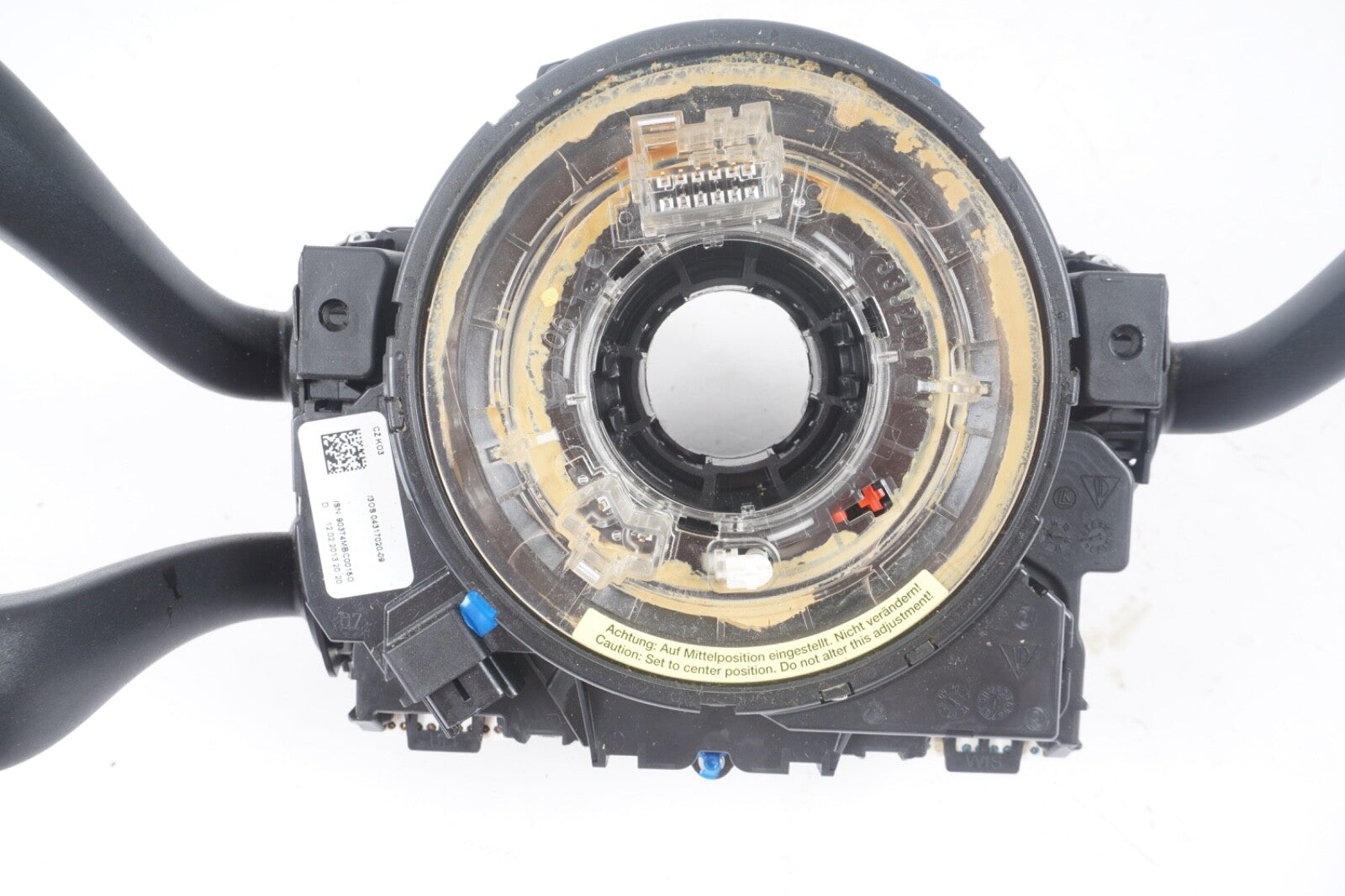 2011-2016 PORSCHE CAYENNE COLUMN BLINKER WIPER CRUISE COMBINATION SWITCH CLOCK
