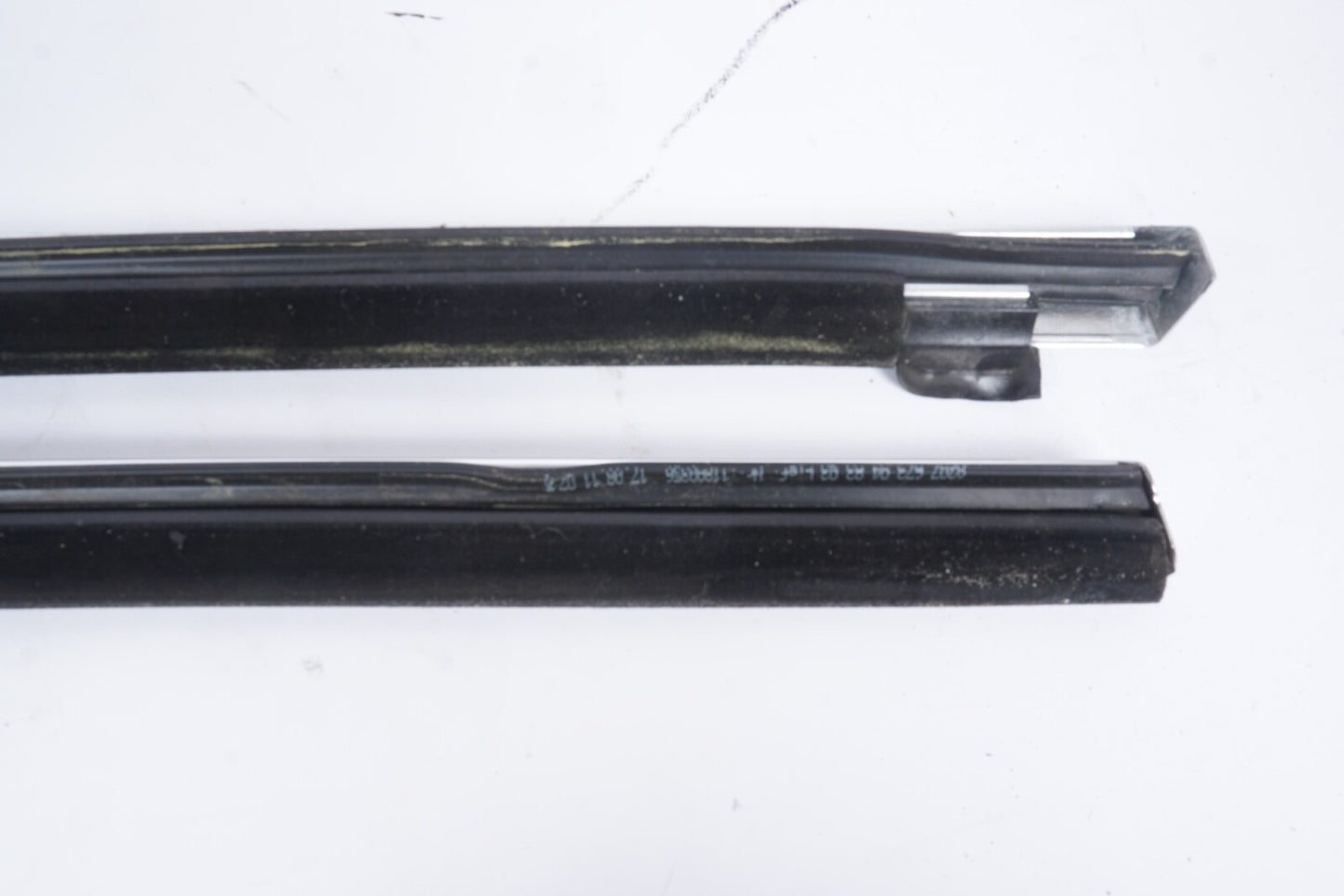 11-17 Mercedes E550 E350 Convertible DOOR CHROME MOLDING LEFT RIGHT PAIR TRIM