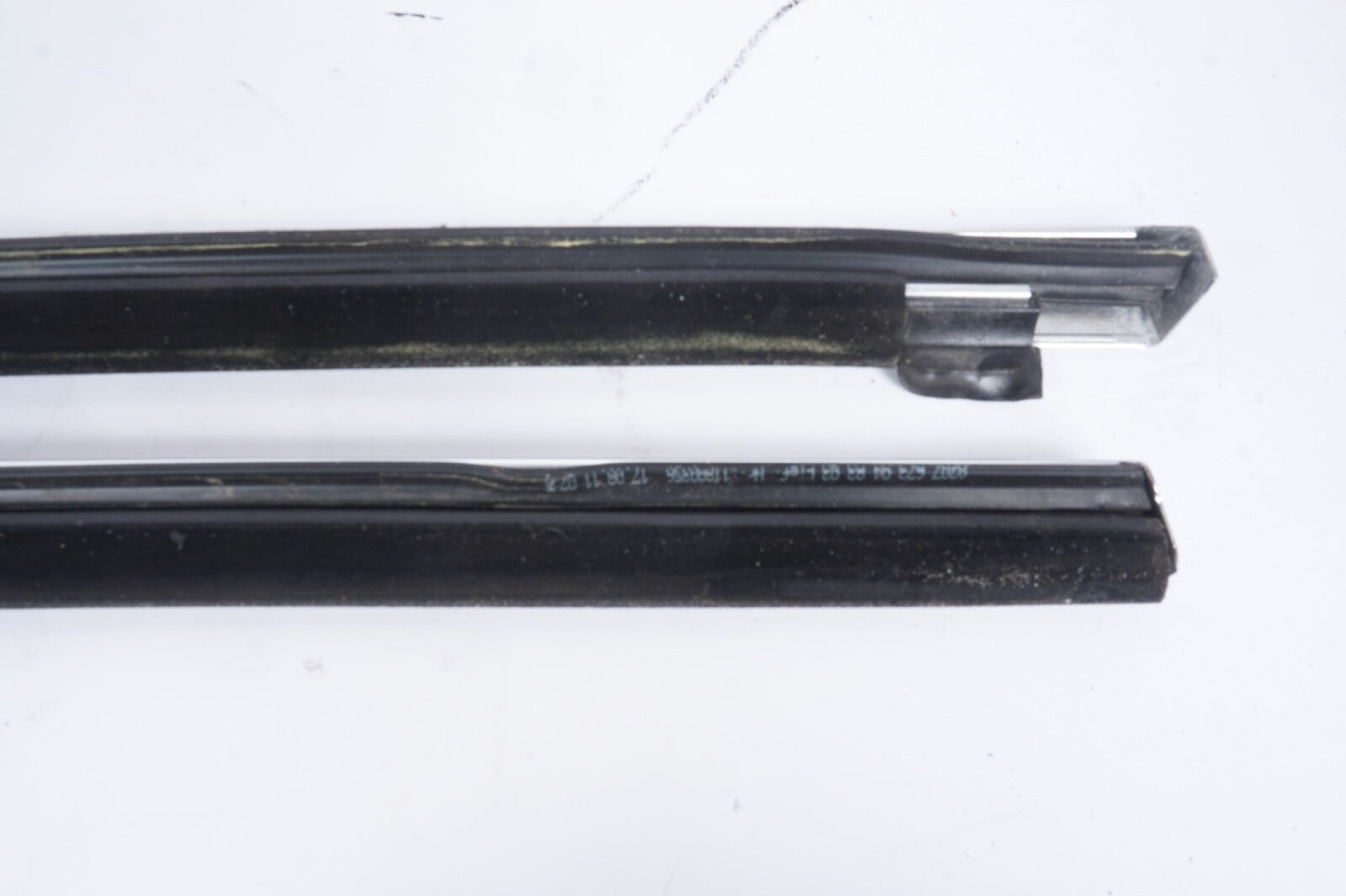 11-17 Mercedes E550 E350 Convertible DOOR CHROME MOLDING LEFT RIGHT PAIR TRIM