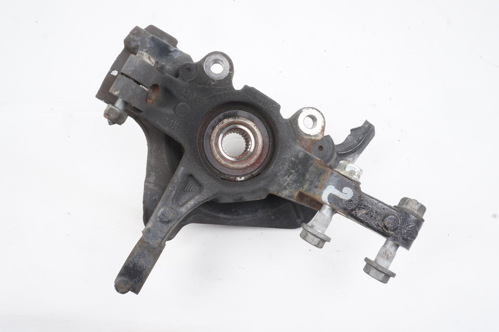 2014 - 2017 Fiat 500L Front Spindle Knuckle Hub Passenger Right RH OEM 30k