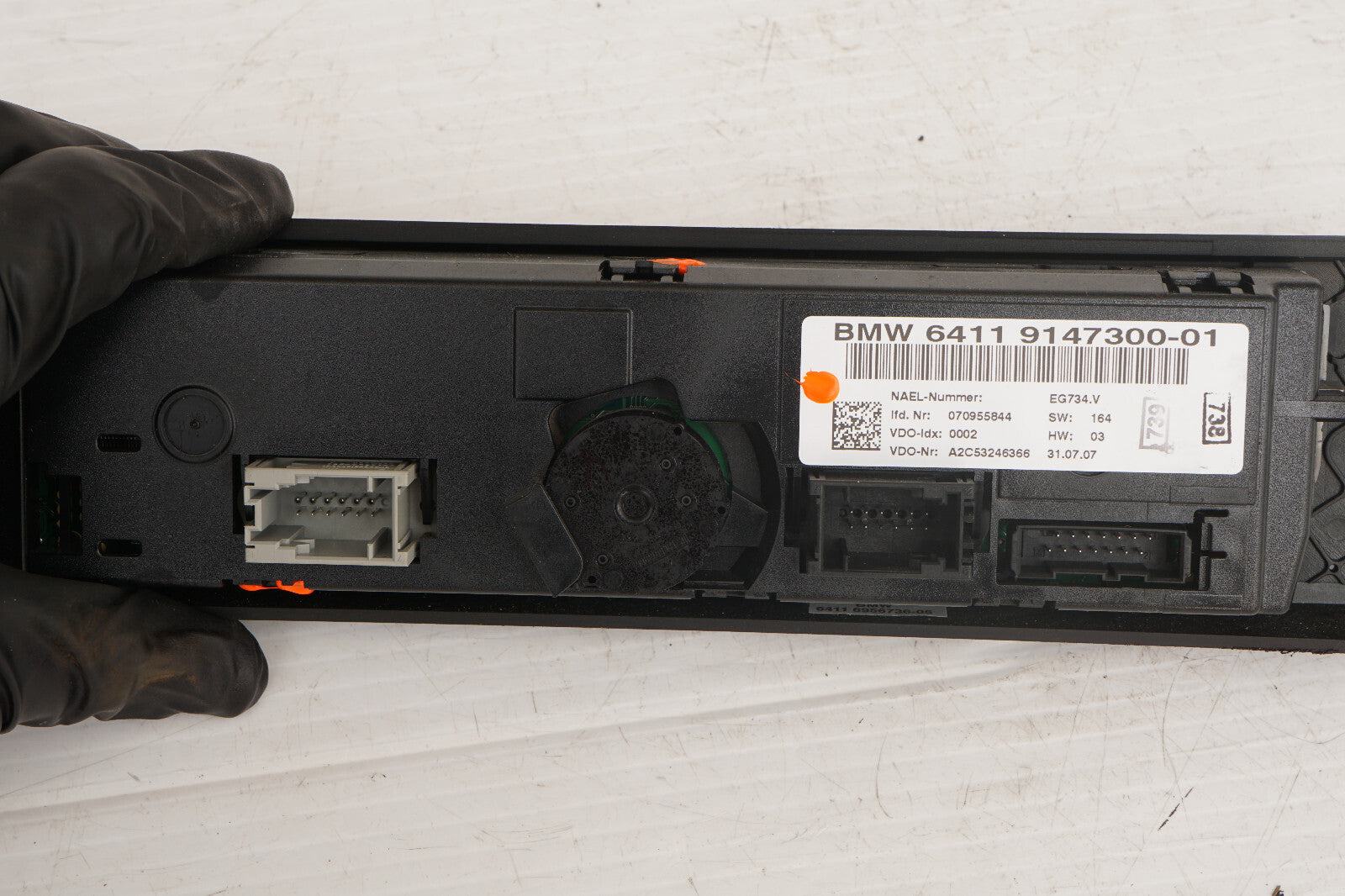 2007 - 2013 BMW 335i 328i E93 AC HEATER CLIMATE CONTROL SWITCH 9147300 OEM