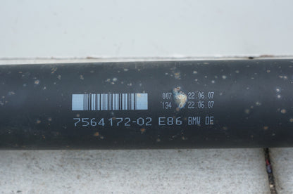 06-08 BMW Z4 E85 3.0L N52 MANUAL TRANSMISSION REAR DRIVE SHAFT