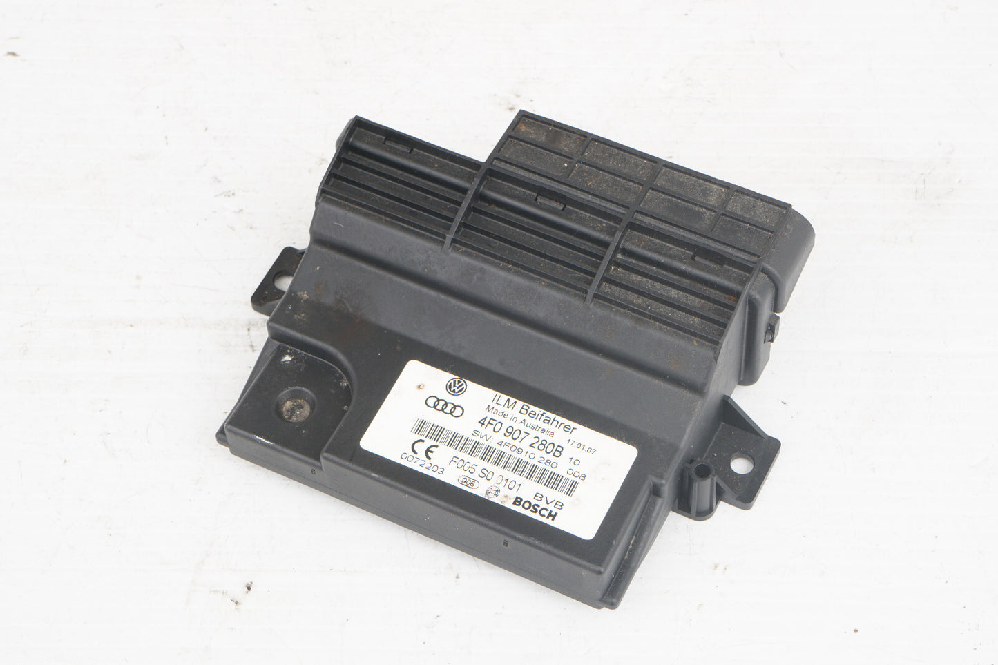 2007 - 2009 AUDI Q7 ONBOARD POWER SUPPLY CONTROL MODULE 4F0907280B OEM