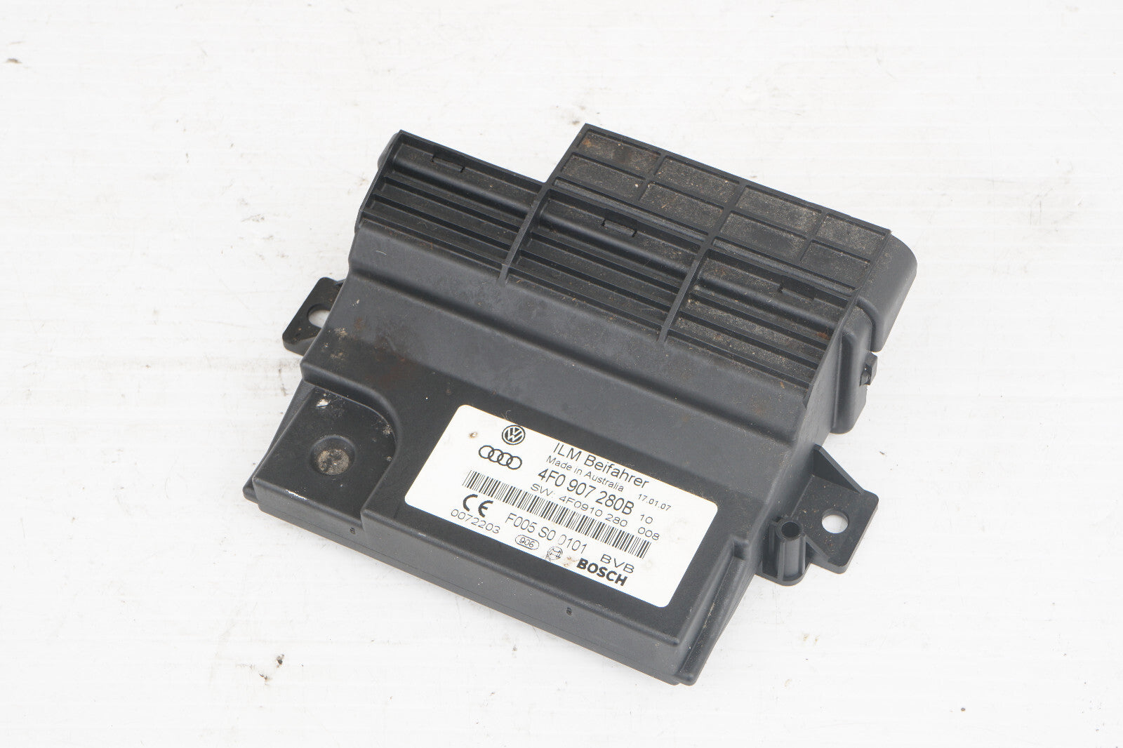 2007 - 2009 AUDI Q7 ONBOARD POWER SUPPLY CONTROL MODULE 4F0907280B OEM