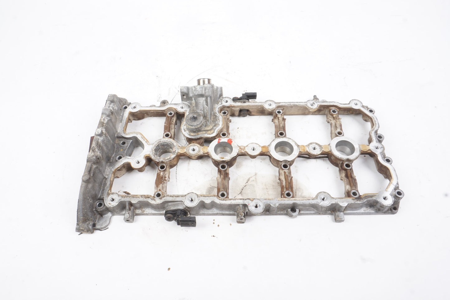 07-09 Audi A6 A8 4.2L Right Passenger Engine Cylinder Head Camshaft Cover OEM