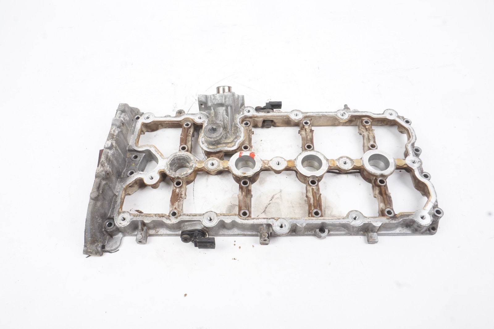 07-09 Audi A6 A8 4.2L Right Passenger Engine Cylinder Head Camshaft Cover OEM