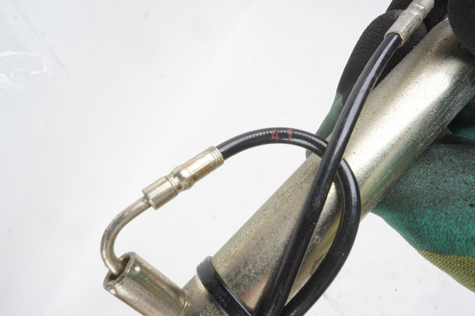2003-2012 MERCEDES SL500 CONVERTIBLE ROOF HYDRAULIC CYLINDER SHOCK LINE 41 51