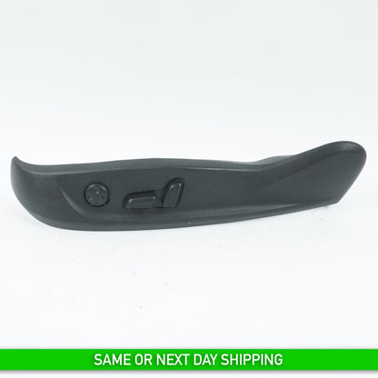 2012 - 2017 AUDI A7 FRONT LEFT DRIVER SEAT COVER TRIM W/ CONTROL SWITCHES OEM