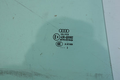 12 13 14 15 16 17 AUDI A7 REAR RIGHT PASSENGER SIDE DOOR WINDOW GLASS OEM