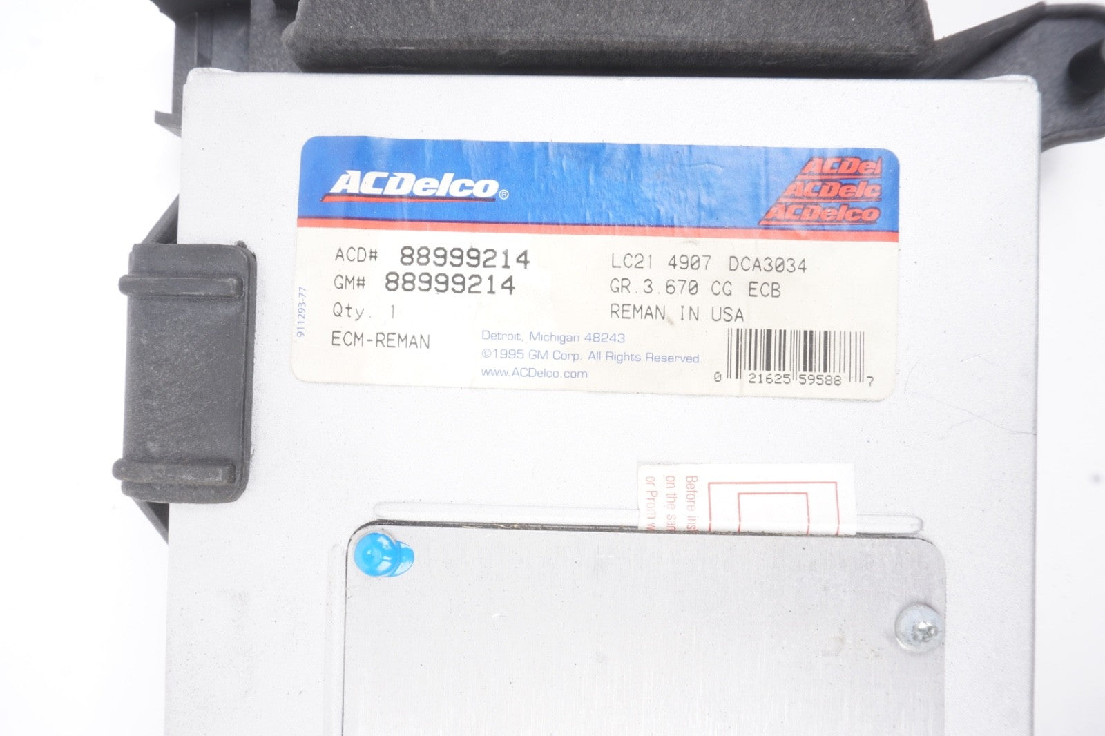 1993 Cadillac Allante BCM Body Control Module Unit OEM