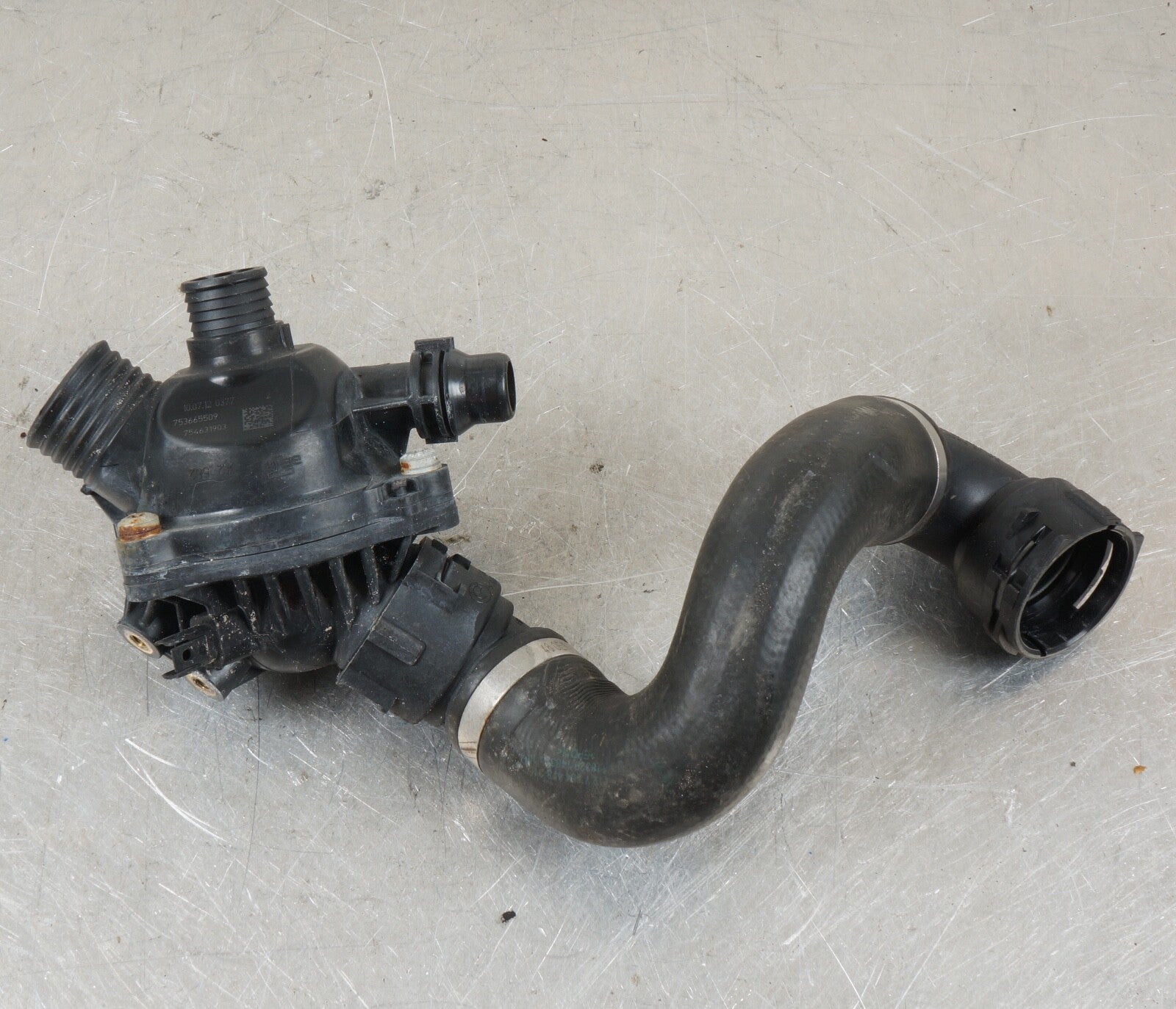 2008-2012 BMW 328I E90 LCI N52N ENGINE COOLING THERMOSTAT OEM 753665509
