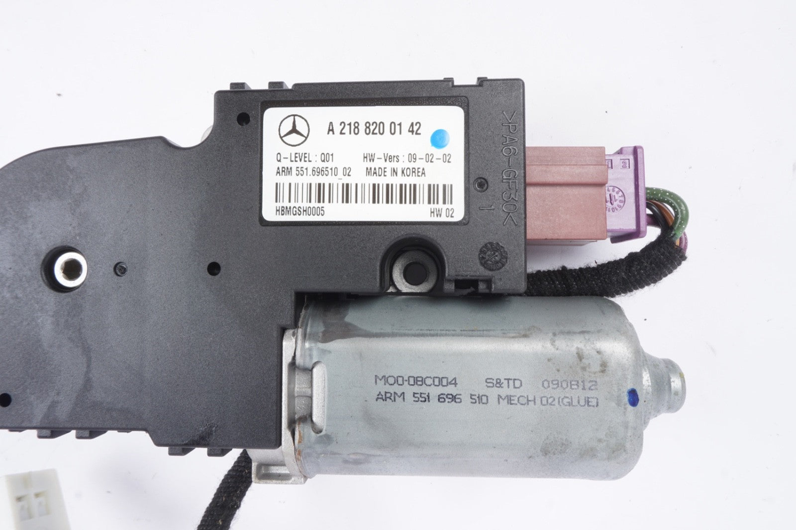 2008-2016 MERCEDES C250 C300 C350 E250 E350 E550 E63 (W204 W212) SUNROOF MOTOR