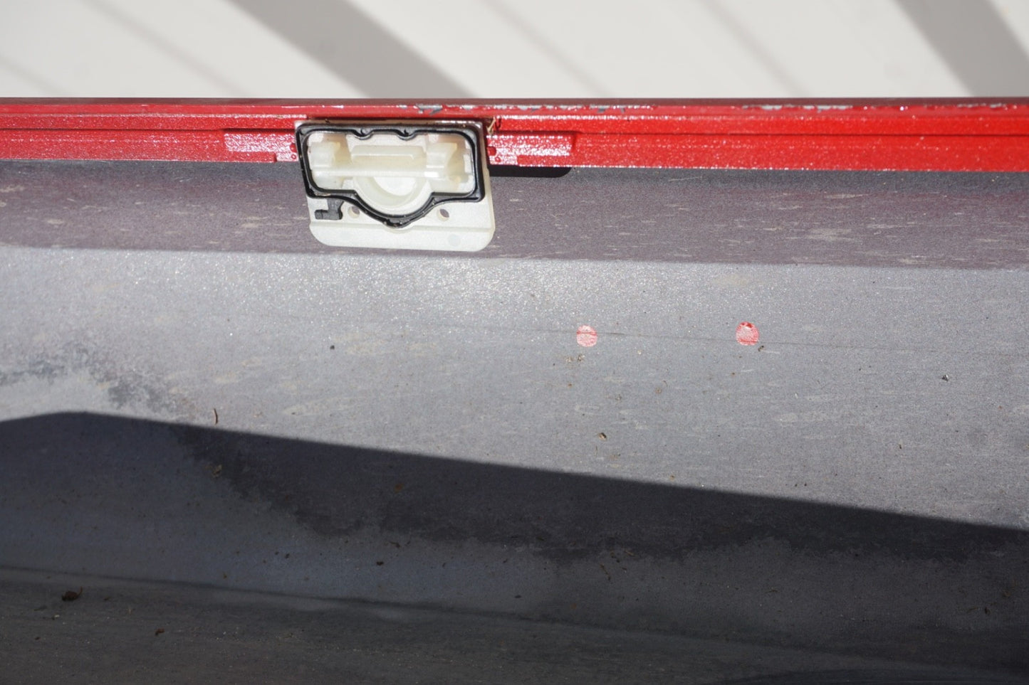 2008 - 2014 Mercedes C250 C300 AMG Sport Sedan Right Side Skirt Rocker Panel Red