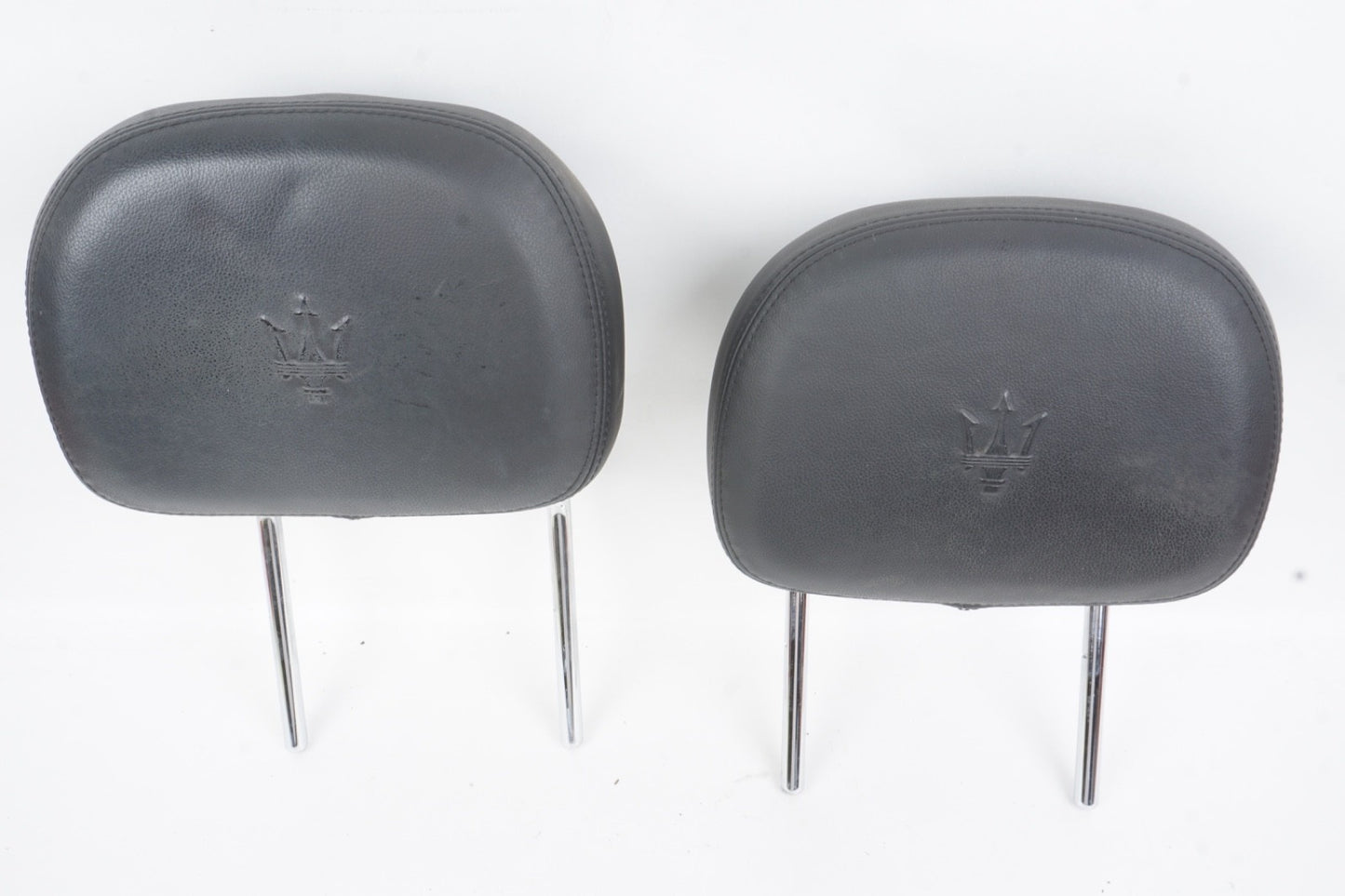 2014 - 2017 MASERATI GHIBLI FRONT LEFT & RIGHT SEAT HEADREST PAIR OEM
