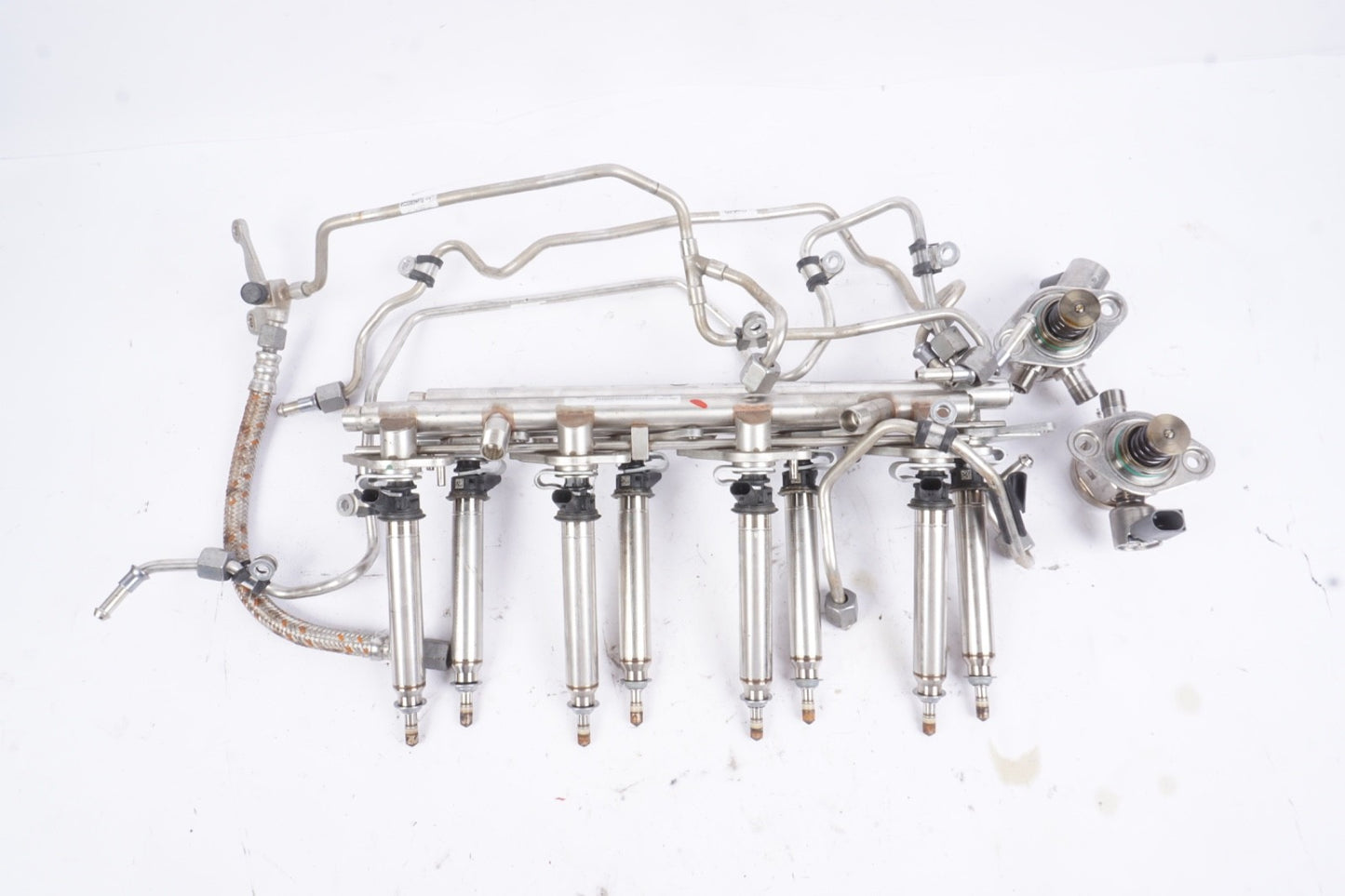 W218 MERCEDES 11-20 CL CLS GL GLS E ML S SL FUEL INJECTIOR RAIL & INJECTORS